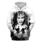3d digital printing street men's crown sweatshirt