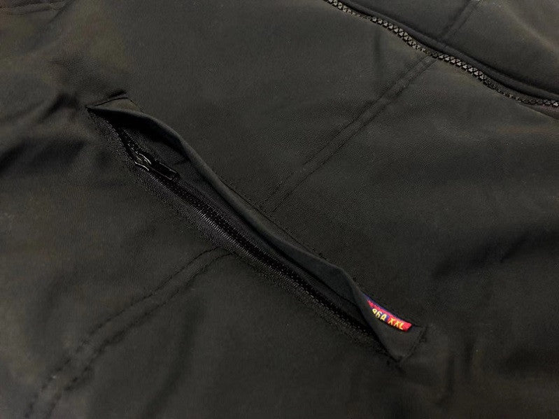 Marked Size 3XL Vest/Sleeveless Thermal Jacket Black dealonline.co.nz