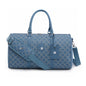 Chessboard diagonal crossbody bag