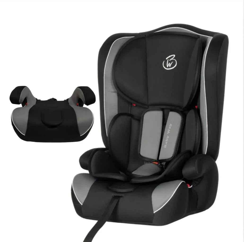 Baby Way NZ ComFit portable and convertible booster car seat for babies and toddlers, with adjustable safety features.