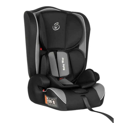 Baby Way NZ ComFit portable and convertible booster car seat for babies and toddlers, featuring adjustable straps and cushioned design.