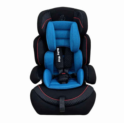 Baby Way NZ The Racer car seat booster with adjustable headrest, black booster seat for enhanced child safety and comfort