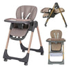 Adjustable and Folding High Chair with Locking Wheels