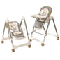 Jupiter Grey 2-in-1 Baby High Chair and Swing by Baby Way NZ, featuring a versatile design for feeding and relaxing.