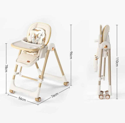 Preorder Jupiter Grey 2-in-1 Baby High Chair and Swing by Baby Way NZ, featuring a versatile design for feeding and relaxing.
