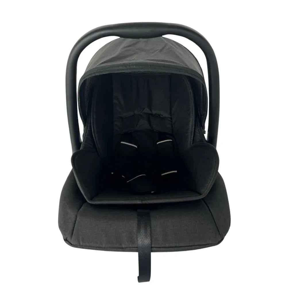 Baby Way NZ The Glide compact travel stroller and capsule car seat combo with pull handle, lightweight and easy to transport.