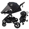 Versa 2in1 Open Bassinet Stroller with Sunshade and Cup Holder