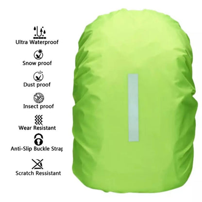 Backpack Waterproof Cover (Luminous Yellow) 9eight5
