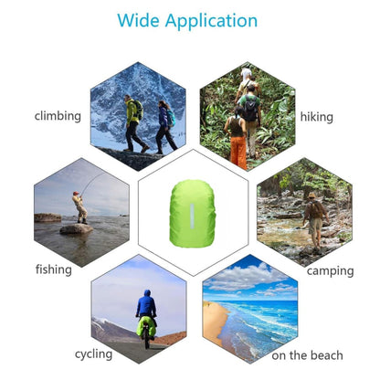 Backpack Waterproof Cover (Luminous Yellow) 9eight5