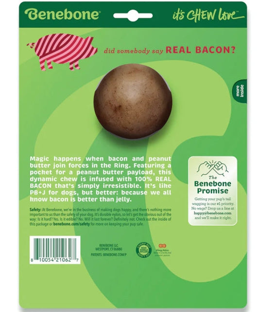 Benebone Bacon Ring - Large Animal Addiction Limited