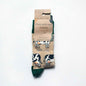 Barekind NZ Save the Cows bamboo socks for adults, featuring eco-friendly design with cow-themed patterns.