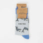 Barekind NZ bamboo socks featuring dolphin design, adult size 4-7, eco-friendly and comfortable for everyday wear.