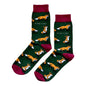 Barekind NZ bamboo socks featuring a fox design, made from sustainable bamboo material, for comfortable everyday wear.