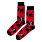 Barekind NZ bamboo socks featuring Save the Gorillas design, adult size 4-7, soft and eco-friendly footwear for everyday wear.