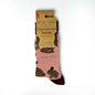 Barekind NZ bamboo socks featuring a hare design, adult size 4-7, comfortable and eco-friendly footwear for everyday wear.
