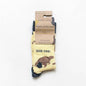 Barekind NZ bamboo socks featuring a Save the Platypus design, adult size 4-7, soft and eco-friendly sock for men and women.