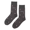 Save the Puffin Small Motif Bamboo Socks