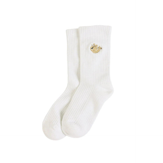 Barekind NZ Save the Sloths ribbed bamboo socks for adults, featuring a soft, eco-friendly design with sloth illustrations.
