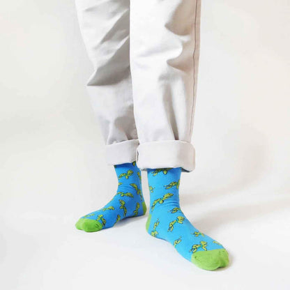 Barekind NZ bamboo socks featuring turtle designs, soft and eco-friendly socks for adults, sizes 4-7.