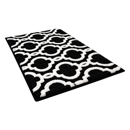 Frankly Cotton Geometric Cotton Bath Mat Nest & Stem Homewares