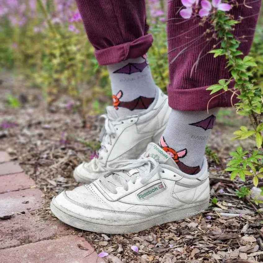 Save the Bats Bamboo Socks