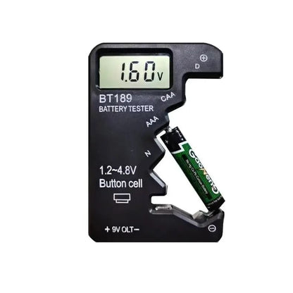 Battery Tester Tool BT189 (Button Cell, AA, AAA, C, D, 9V, 14500, 16340) 9eight5