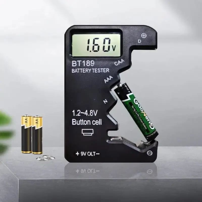 Battery Tester Tool BT189 (Button Cell, AA, AAA, C, D, 9V, 14500, 16340) 9eight5