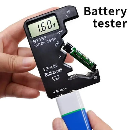 Battery Tester Tool BT189 (Button Cell, AA, AAA, C, D, 9V, 14500, 16340) 9eight5