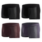 Men's Modal Boxer Shorts — Breathable Mesh Mid-Waist Underwear | Single & 4-Pack