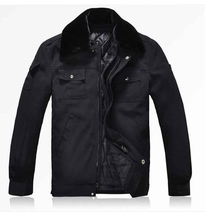 Winter Security Cotton Jacket - Thick Warm Workwear