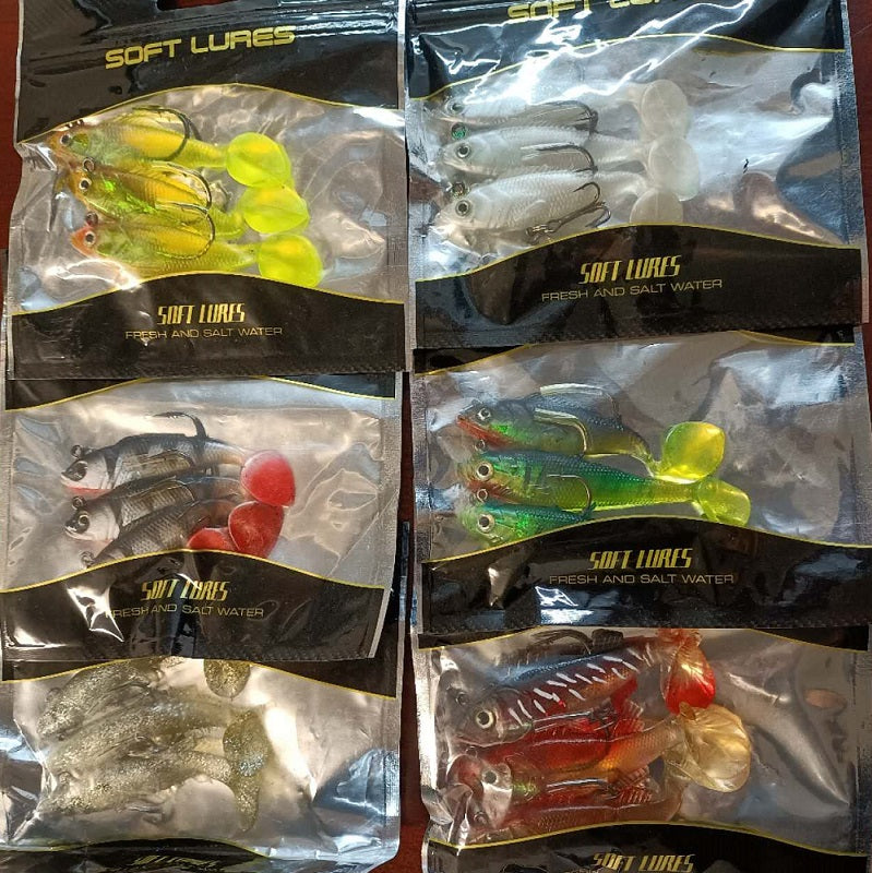 CLEARANCE 30pcs Soft Fishing Lures with hook dealonline.co.nz