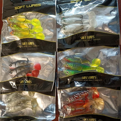 CLEARANCE 30pcs Soft Fishing Lures with hook dealonline.co.nz