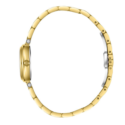 Beverly Hills Polo Club Mother Pearl All Gold Date Watch - BP3838X.120 Kiwi Watches