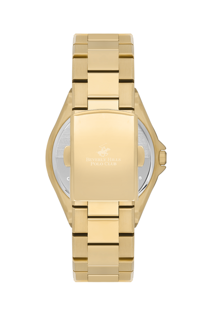Beverly Hills Polo Club Gold & Mother Pearl Diamond Watch – BP3570X.120 Kiwi Watches