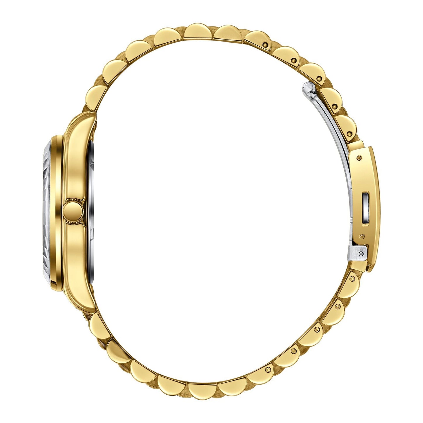 Beverly Hills Polo Club Mother Pearl Genuine Diamond Gold Watch BP3808C.120 Kiwi Watches