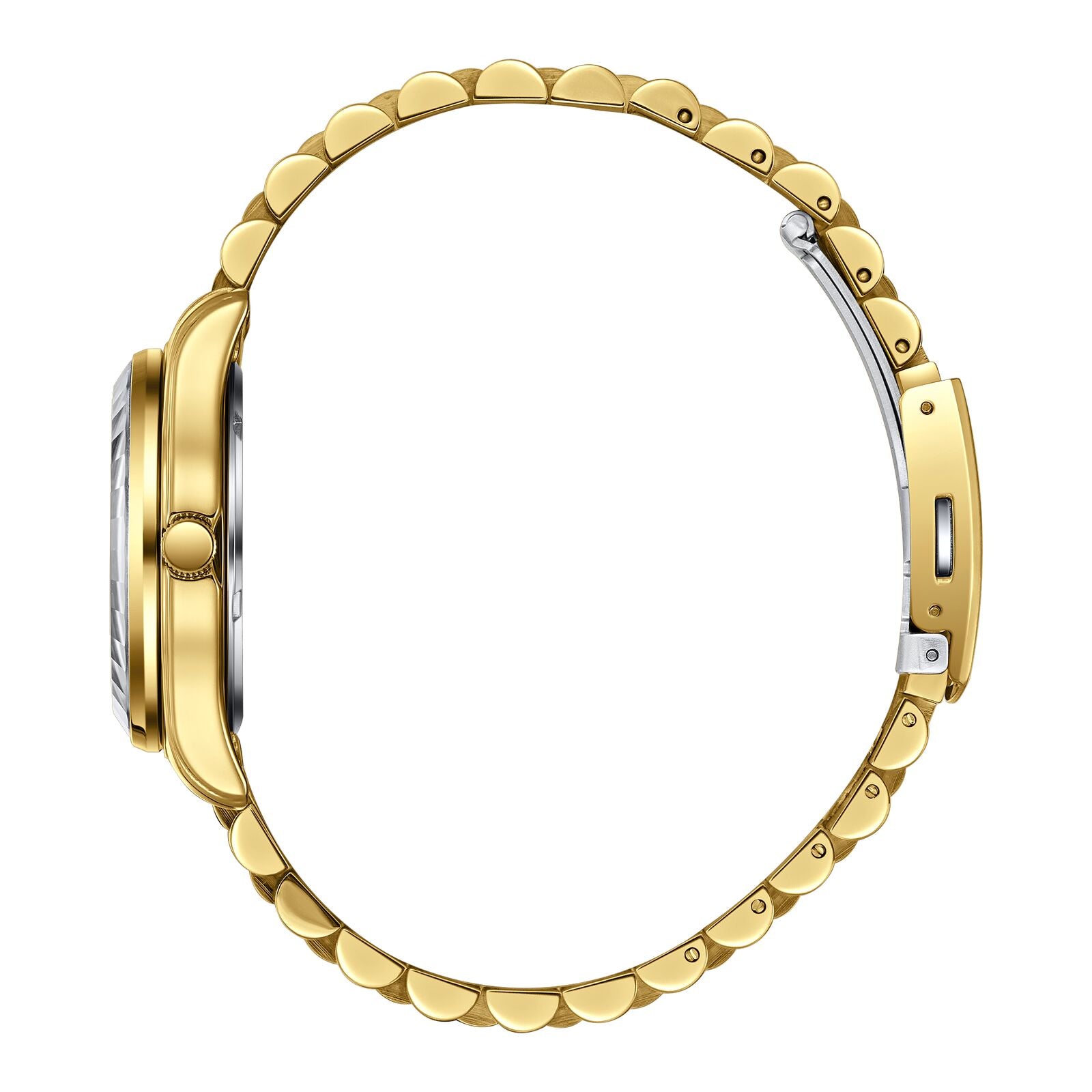 Beverly Hills Polo Club Mother Pearl Genuine Diamond Gold Watch BP3808C.120 Kiwi Watches