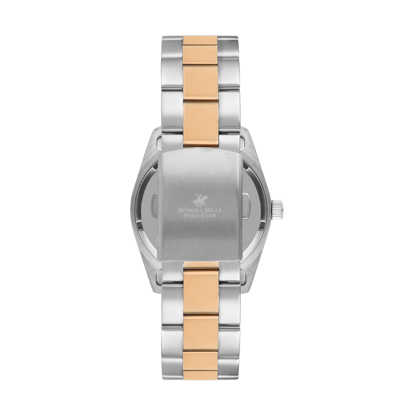 Beverly Hills Polo Club Green Dial Two-Tone Date Watch - BP3373X.570 Kiwi Watches