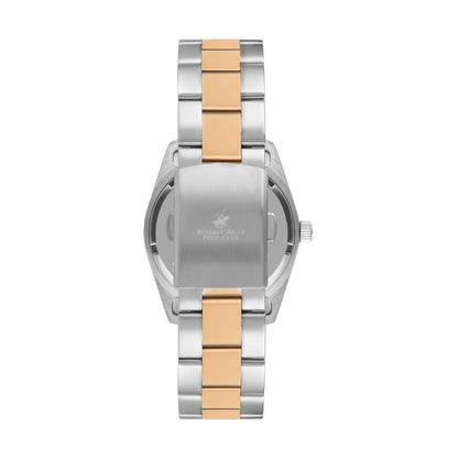 Beverly Hills Polo Club Green Dial Two-Tone Date Watch - BP3373X.570 Kiwi Watches