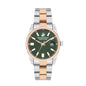 Beverly Hills Polo Club Green Dial Two-Tone Date Watch - BP3373X.570 Kiwi Watches