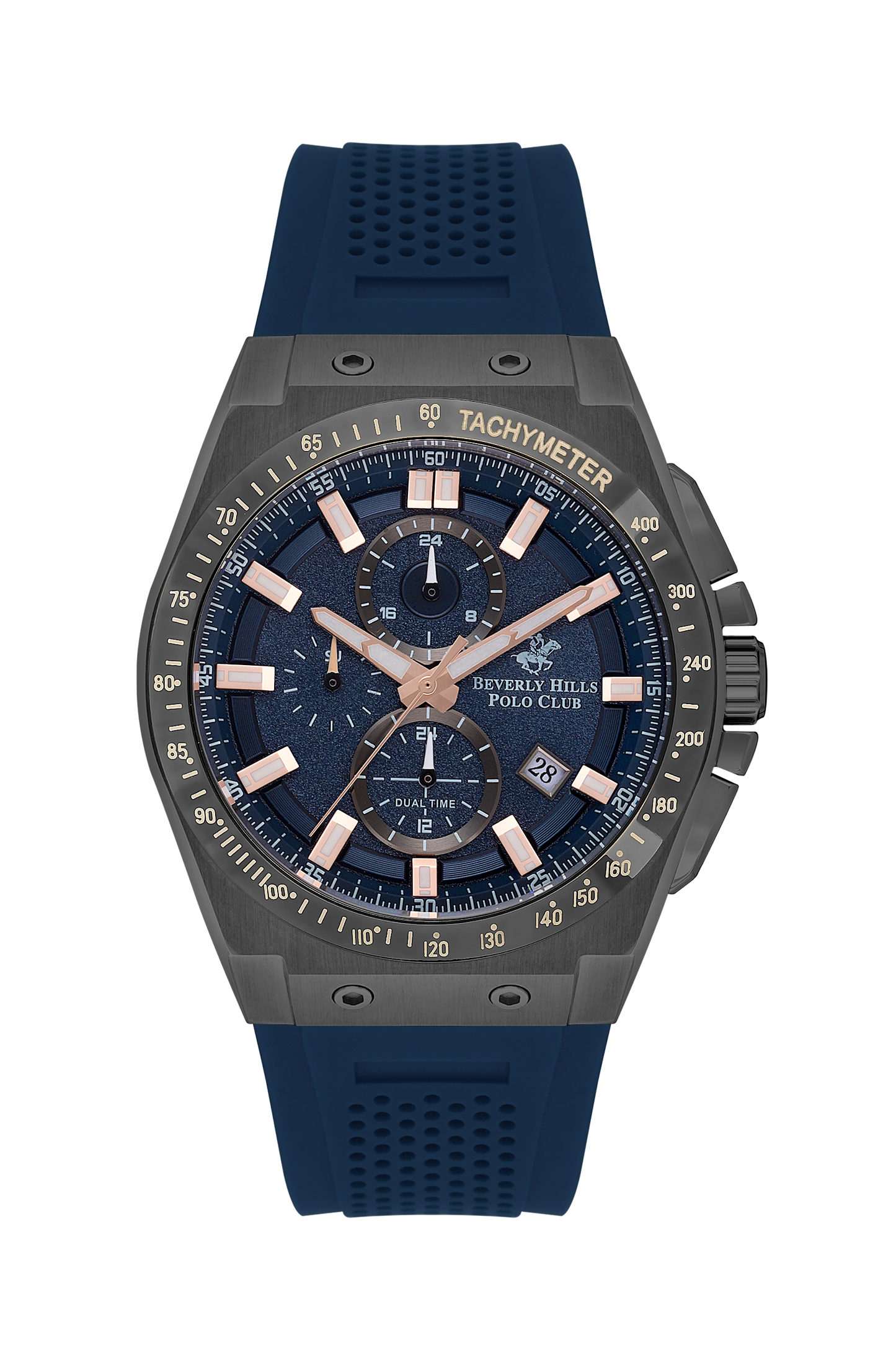 Beverly Hills Polo Club Multifunction Blue Dial Blue Strap Watch – BP3541X.099 Kiwi Watches