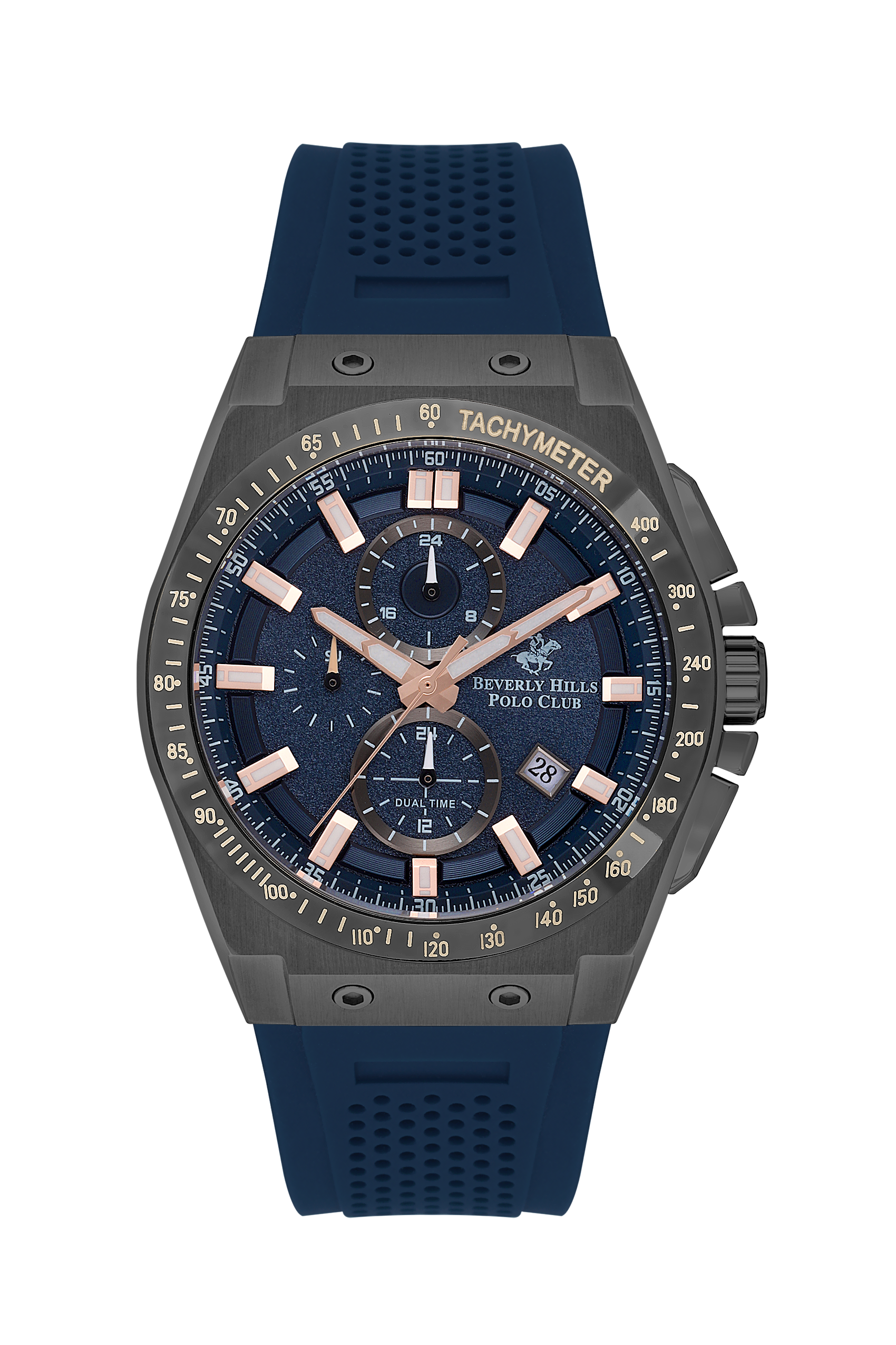 Beverly Hills Polo Club Multifunction Blue Dial Blue Strap Watch – BP3541X.099 Kiwi Watches