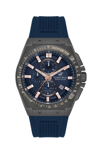 Beverly Hills Polo Club Multifunction Blue Dial Blue Strap Watch – BP3541X.099 Kiwi Watches