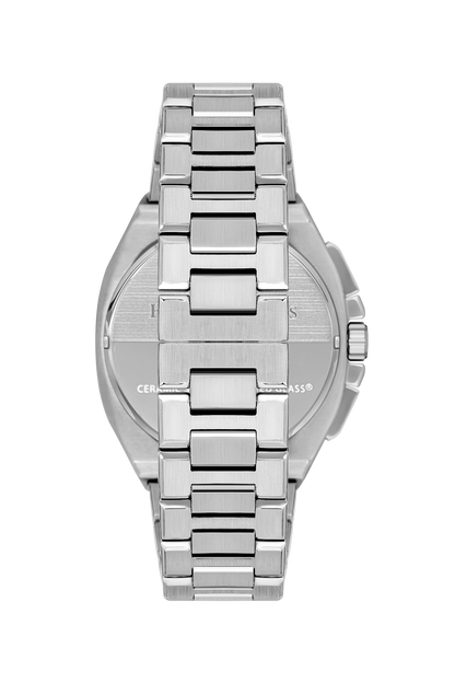 Beverly Hills Polo Club Dual Time Black Dial Silver Watch – BP3210X.350 Kiwi Watches