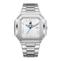 Beverly Hills Polo Club Blue Steel Silver Date Watch - BP3845X.330 Kiwi Watches
