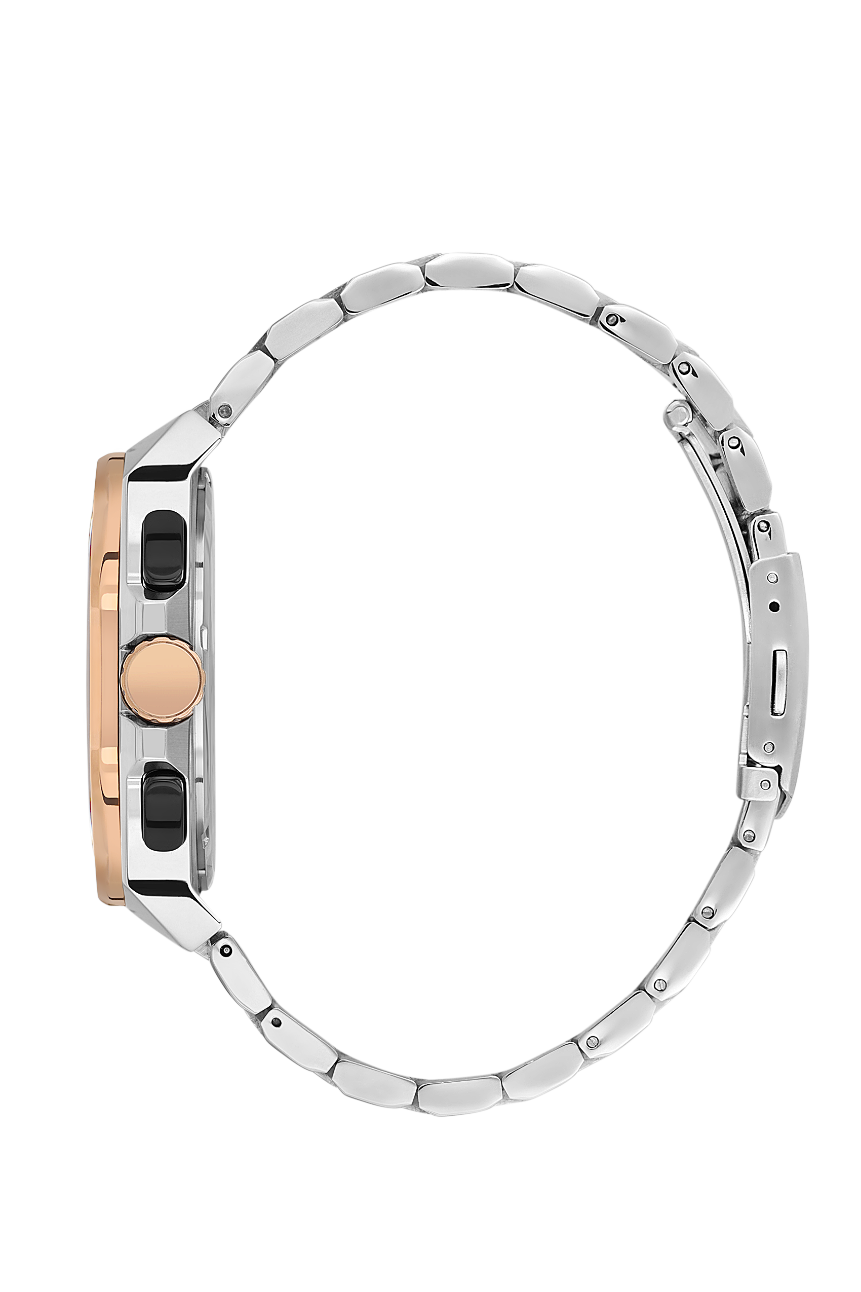 Beverly Hills Polo Club Multifunction Black Dial Rose Gold / Silver Watch BP3537X.550 Kiwi Watches