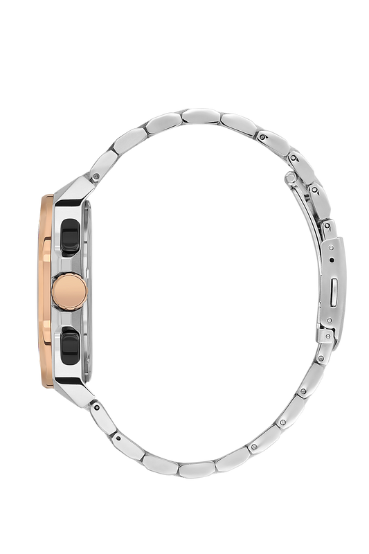 Beverly Hills Polo Club Multifunction Black Dial Rose Gold / Silver Watch BP3537X.550 Kiwi Watches