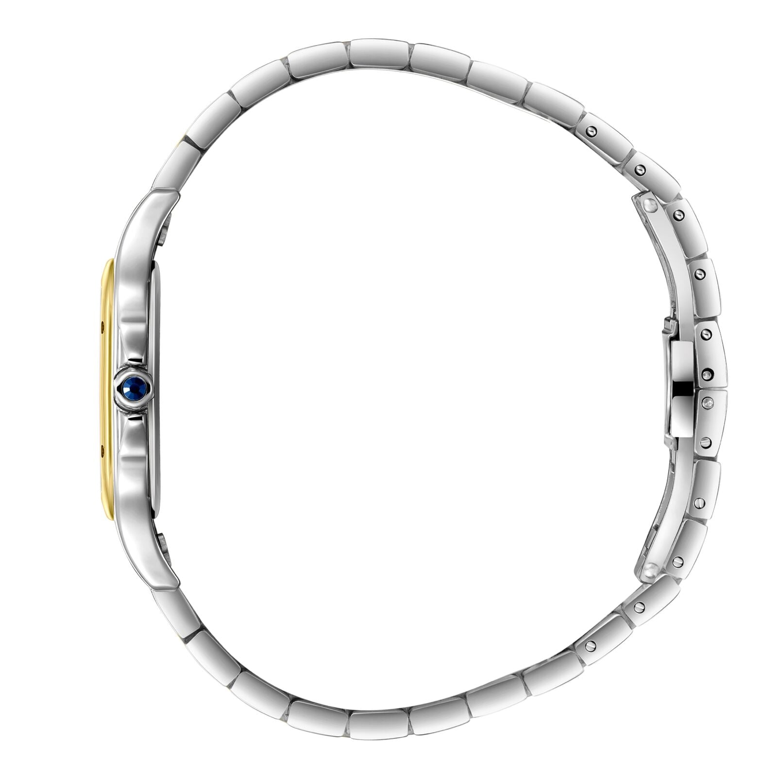 Beverly Hills Polo Club Blue Steel Two-Tone Square Watch - BP3824C.230 Kiwi Watches