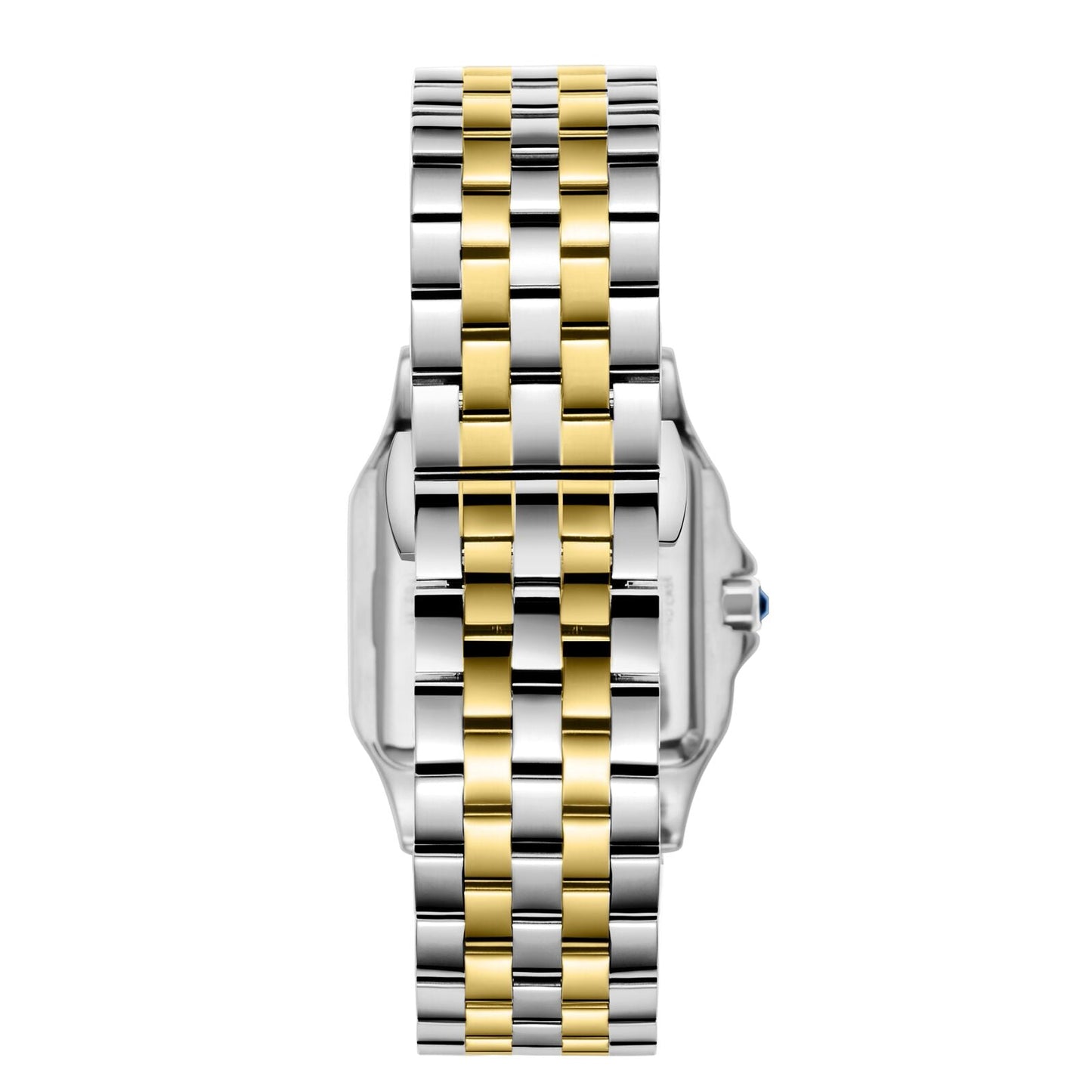 Beverly Hills Polo Club Blue Steel Two-Tone Square Watch - BP3824C.230 Kiwi Watches