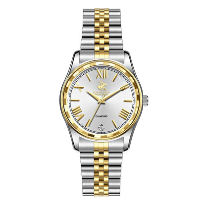 Beverly Hills Polo Club Luxury Two-Tone Genuine Diamond Watch - BP3808C.220 Kiwi Watches