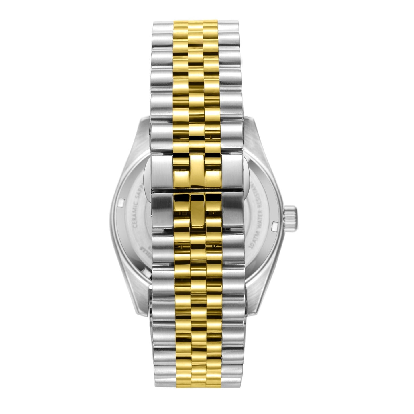Beverly Hills Polo Club Green Dial Two-Tone Date Watch - BP3018X.271 Kiwi Watches